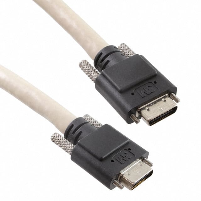 1SF26-L120-00C-500 CABLE ASSY SDR PLUG-SDR PLUG 5M