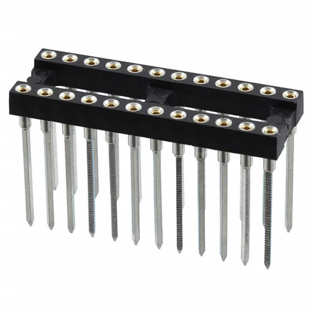 123-47-324-41-001000 CONN IC DIP SOCKET 24POS GOLD