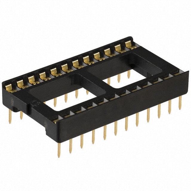 A24-LCG-T-R CONN IC DIP SOCKET 24POS GOLD