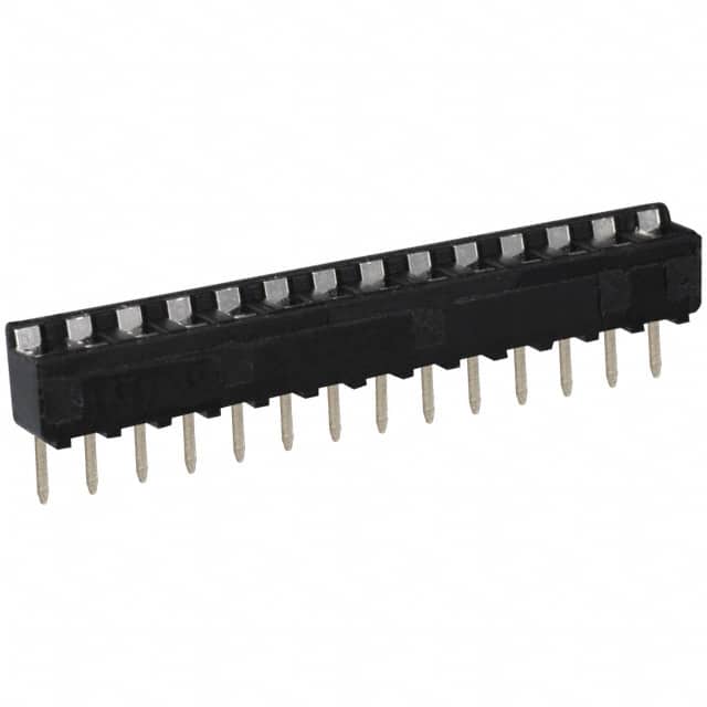 643646-3 CONN SOCKET SIP 14POS TIN