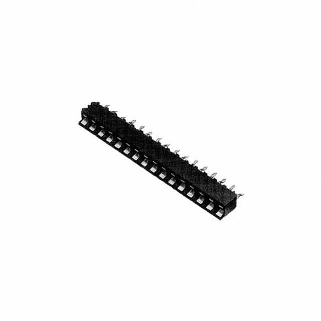 643662-1 CONN SOCKET SIP 30POS TIN