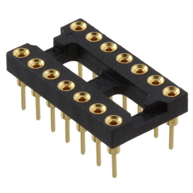 814-AG10D-ES CONN IC DIP SOCKET 14POS GOLD