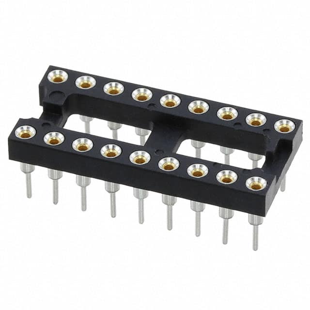818-AG11D-ESL-LF CONN IC DIP SOCKET 18POS GOLD