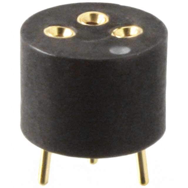8060-1G3 CONN TRANSIST TO-5 3POS GOLD
