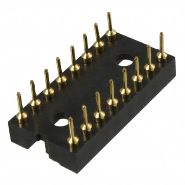 516-AG10D-ES CONN IC DIP SOCKET 16POS GOLD