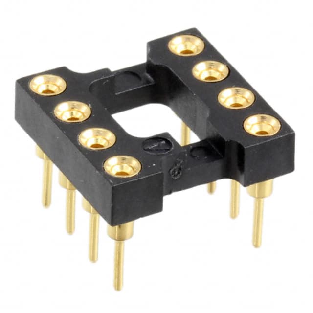 808-AG10D CONN IC DIP SOCKET 8POS GOLD