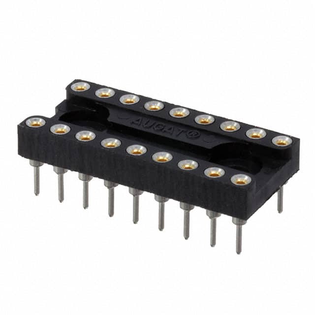 4-1571551-5 CONN IC DIP SOCKET 18POS GOLD
