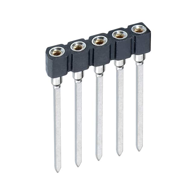 D01-9950542 CONN SOCKET SIP 5POS GOLD