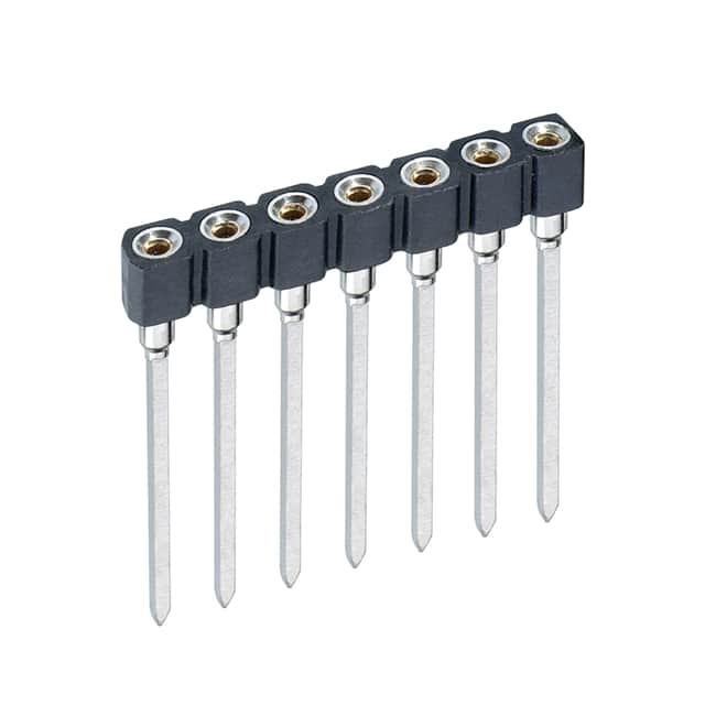 D01-9950742 CONN SOCKET SIP 7POS GOLD