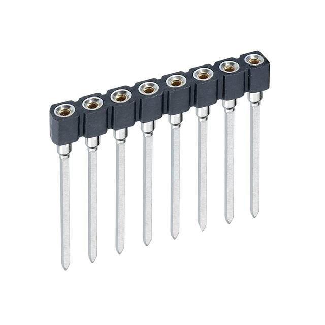 D01-9950842 CONN SOCKET SIP 8POS GOLD