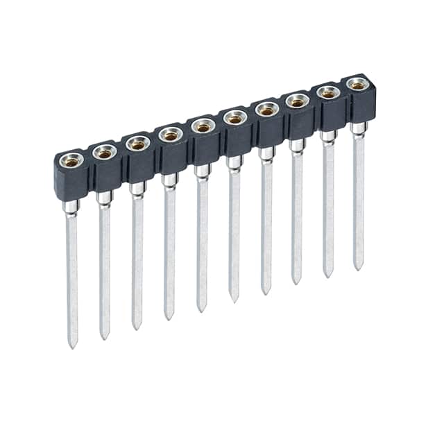 D01-9951042 CONN SOCKET SIP 10POS GOLD