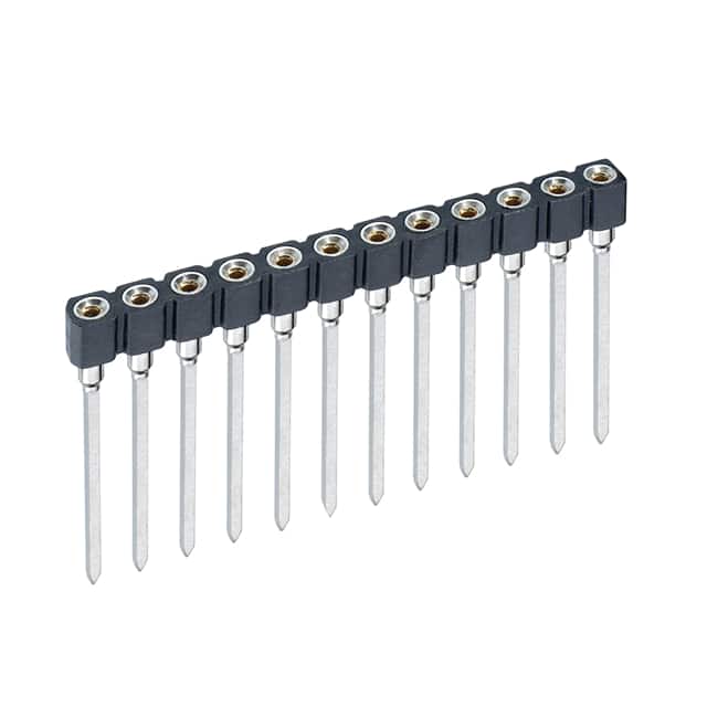 D01-9951242 CONN SOCKET SIP 12POS GOLD