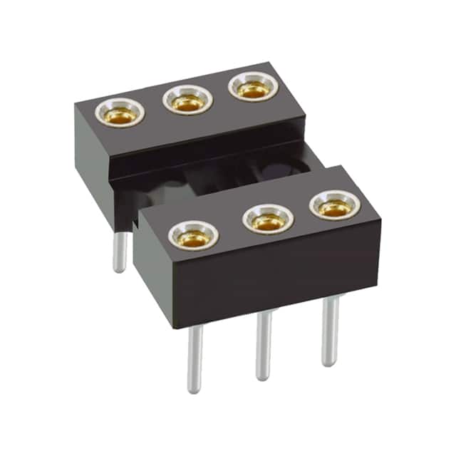 D2806-42 CONN IC DIP SOCKET 6POS GOLD