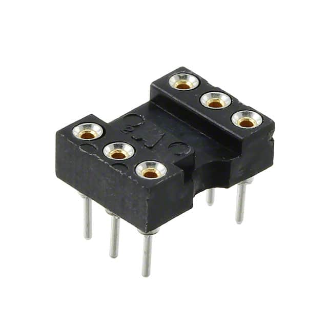 506-AG11D-ES CONN IC DIP SOCKET 6POS GOLD