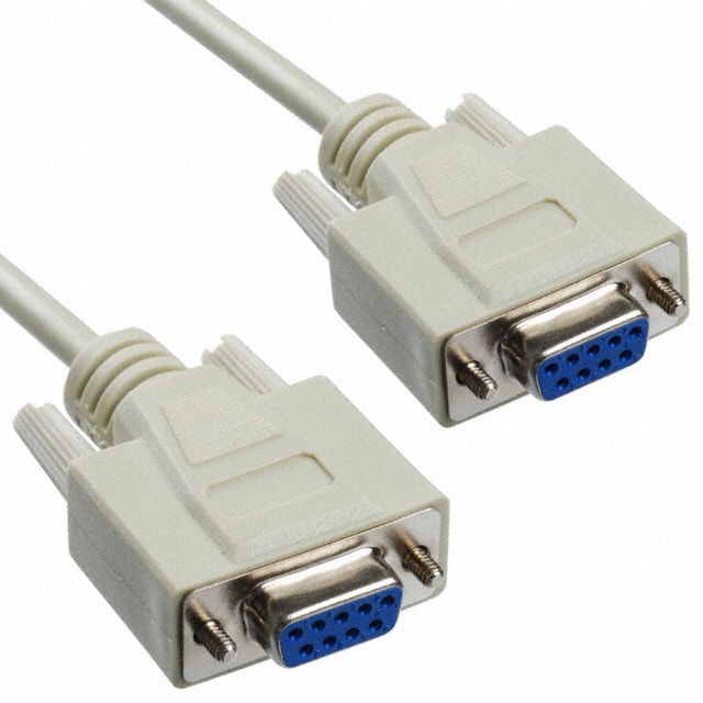 AK152-2 CABLE ASSY DB09 SHLD BEIGE 2M