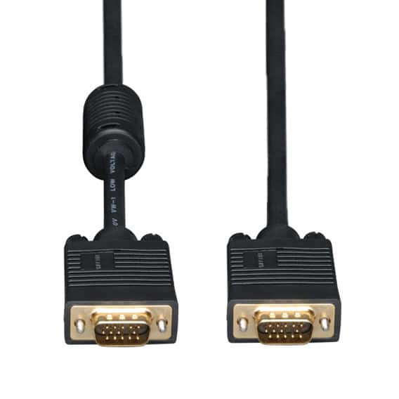 P502-006 CABLE ASSY HD15 SHLD BLACK 1.83M
