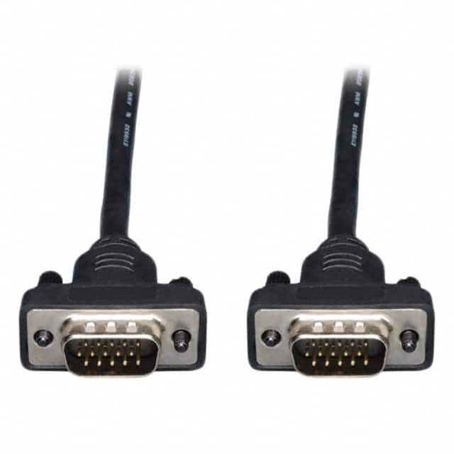 P502-006-SM CABLE ASSY HD15 SHLD BLACK 1.83M