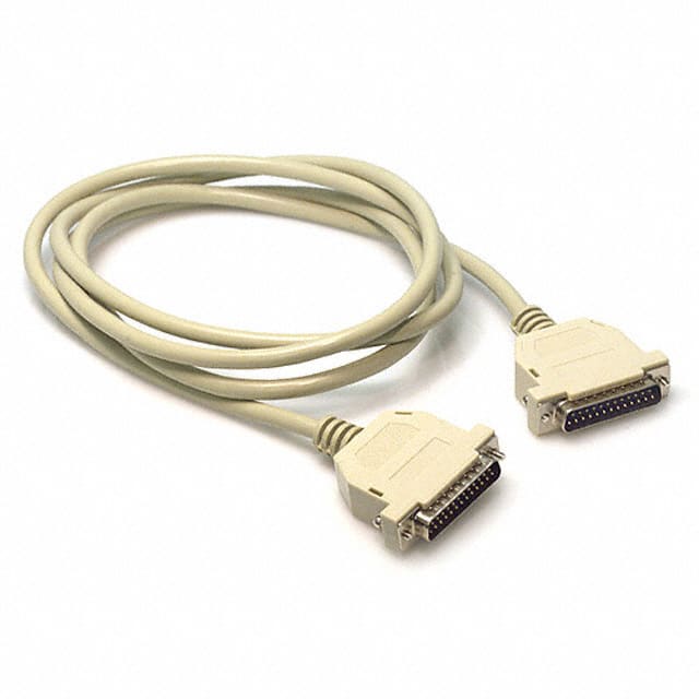 AK401-2 CABLE ASSY DB25 SHLD BEIGE 2M