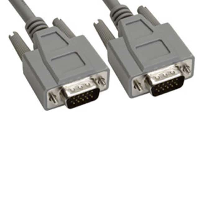 CS-DSDHD15MM0-002.5 CABLE ASSY HD15 SHLD GRAY 762MM