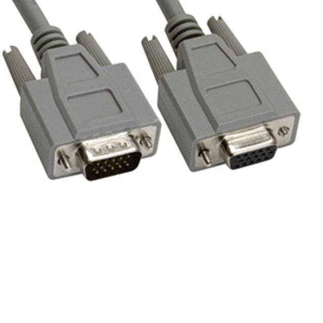 CS-DSDHD15MF0-015 CABLE ASSY HD15 SHLD GRAY 4.57M