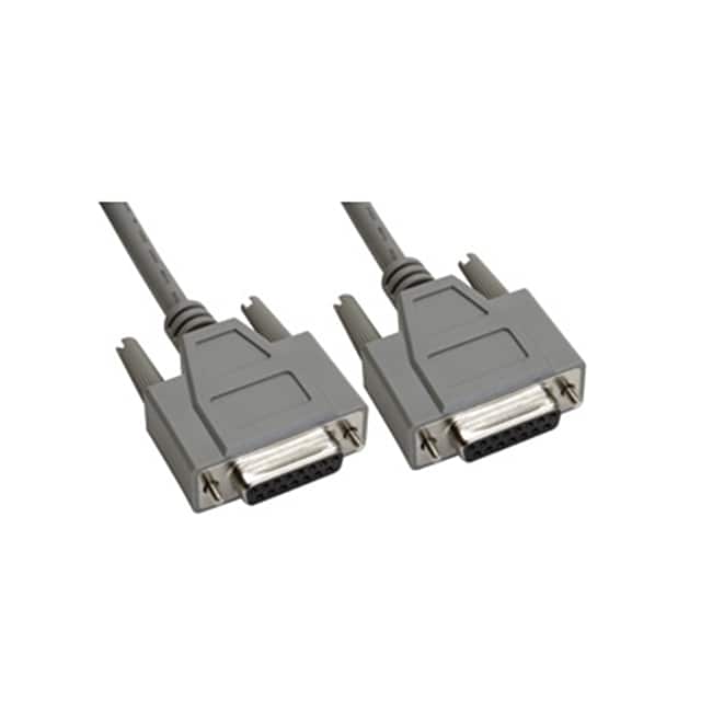 CS-DSDMDB15FF-005 CABLE ASSY DB15 SHLD GRAY 1.52M
