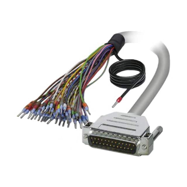 2926535 CABLE ASSY DB25 SHIELDED GRAY 2M