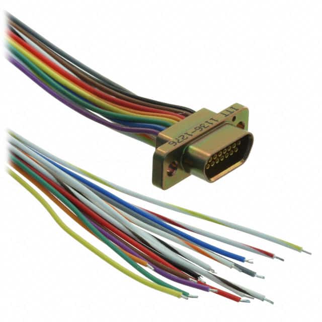 MDM-15SH003B CABLE ASY MIC D-WIRE 15P 457.2MM