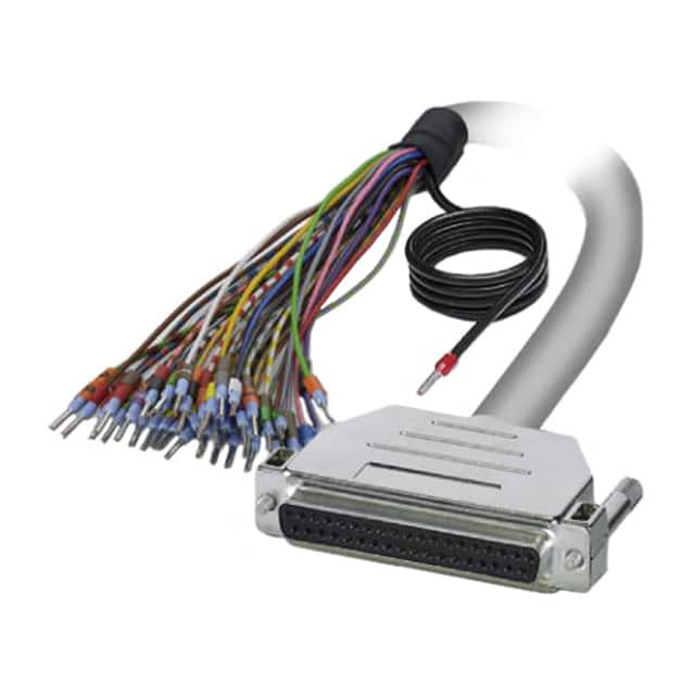 2926234 CABLE ASSY DB37 SHIELDED GRAY 1M