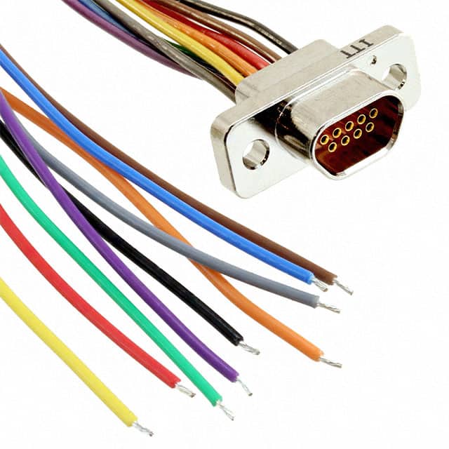 MDM-9SH006B-A174-F222 CABLE ASY D TO WIRE 9P 914.4MM