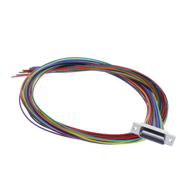 A98100-025 MICRO-D 25POS MALE W/ 18IN WIRE