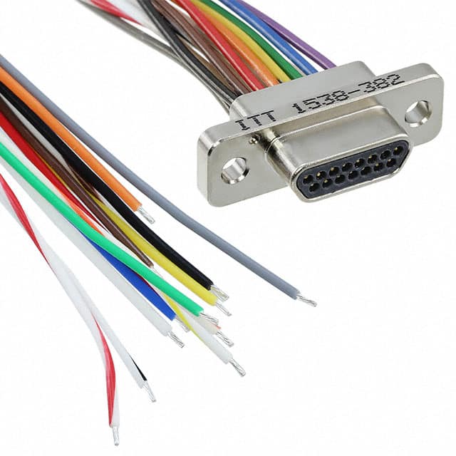 MDM-15PH006B-A174-F222 CABLE ASY D TO WIRE 15P 914.4MM