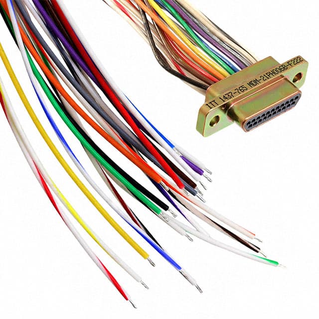 MDM-21PH006B-F222 CABLE ASY D TO WIRE 21P 914.4MM