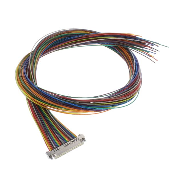A28000-065 NANO-D 65POS MALE W/ 18IN WIRE