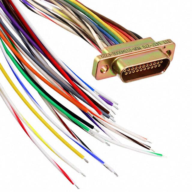 MDM-21SH006B-F222 CABLE ASY D TO WIRE 21P 914.4MM