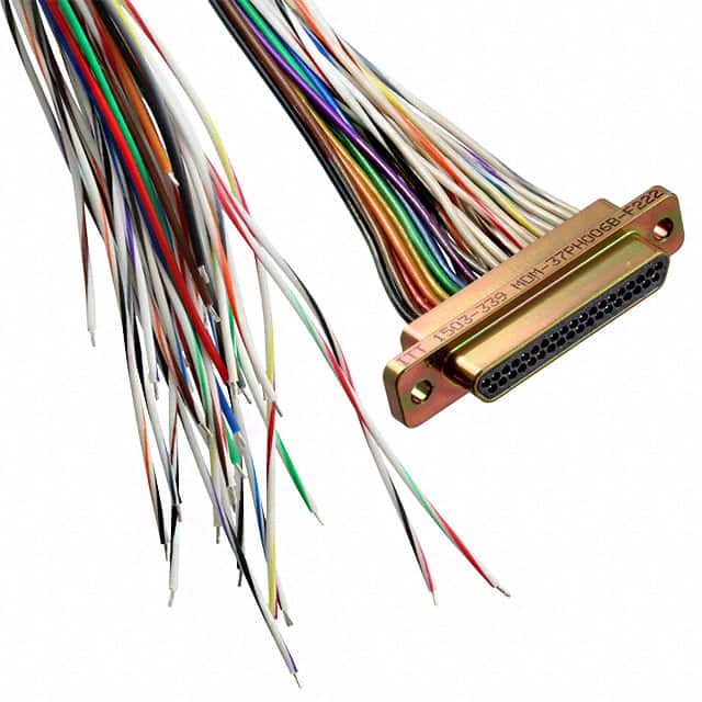 MDM-37PH006B-F222 CABLE ASY MIC D-WIR 37P 914.4MM