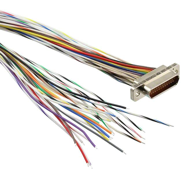 MDM-25SH006B-A174-F222 CABLE ASY D TO WIRE 25P 914.4MM