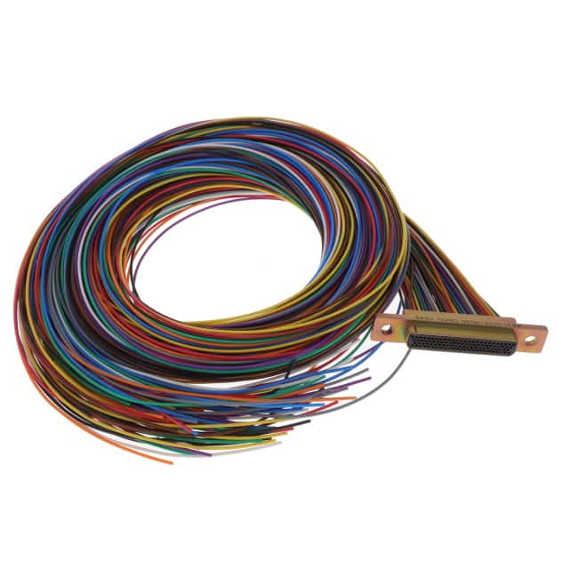 M83513/03-H04C 100 POS PLUG 36" COLR PTFE CD PL