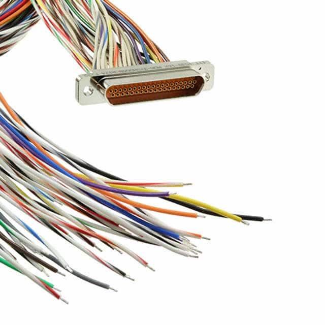 MDM-37SH006B-A174-F222 CABLE ASY D TO WIRE 37P 914.4MM