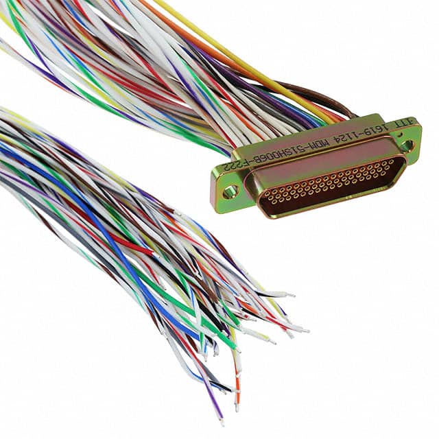 MDM-51SH006B-F222 CABLE ASY D TO WIRE 51P 914.4MM