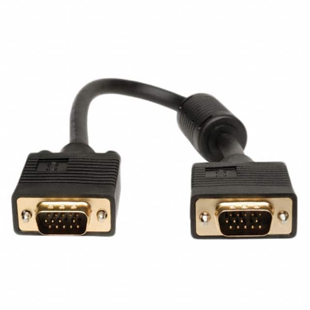 P502-001 CABLE ASSY HD15 SHLD BLK 304.8MM
