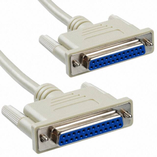 AK133-2 CABLE ASSY DB25 SHLD BEIGE 2M