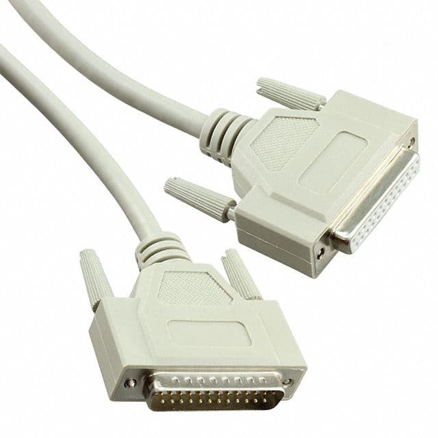 1656291 CABLE ASSY DB25 SHIELDED GRAY 1M