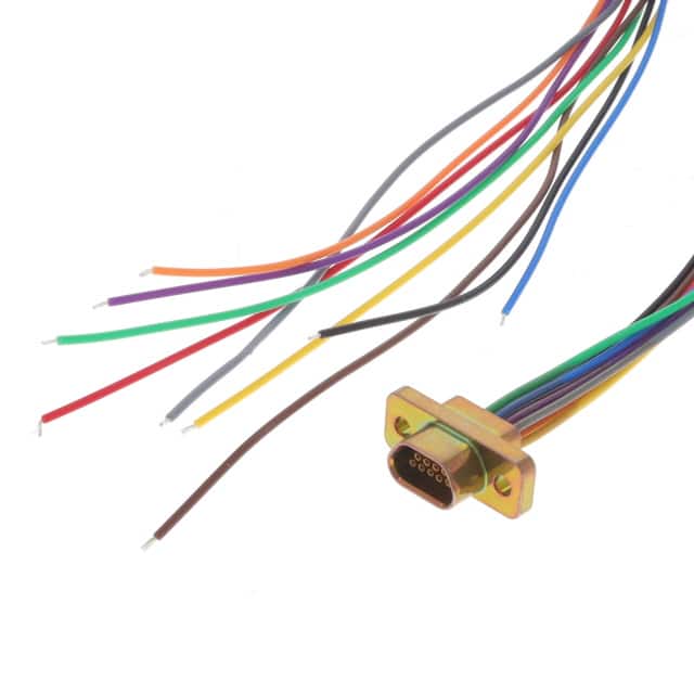 MDM-9SH046B CABLE ASSY D TO WIRE 9P 1.83M