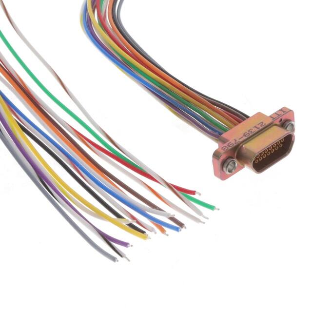 MDM-15SH003F CABLE ASY D TO WIRE 15P 457.2MM