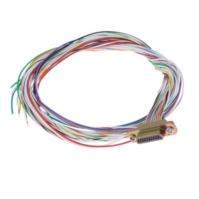 MDM-21PH003F CABLE ASY D TO WIRE 21P 457.2MM