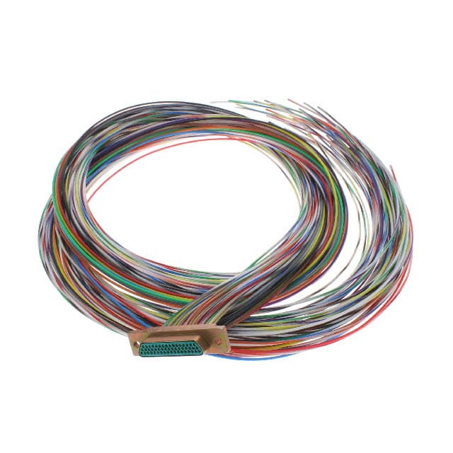 DCCM51P6E5-36.0B MICRO-D PLUG 51POS WIRE LEAD 36"