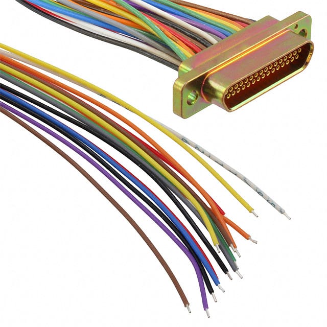 M83513/04-E03C MICRO-D RCPT 31POS SKT 18" WIRE