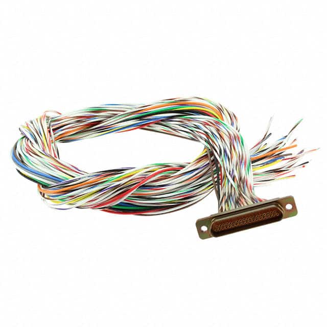 MDM-37SH006B-F222 CABLE ASY MIC D-WIR 37P 914.4MM