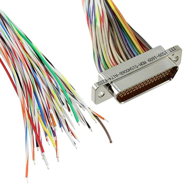 MDM-51SH006B-A174-F222 CABLE ASY D TO WIRE 51P 914.4MM