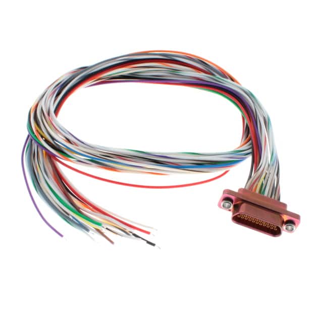 MDM-21SH003F CABLE ASY D TO WIRE 21P 457.2MM